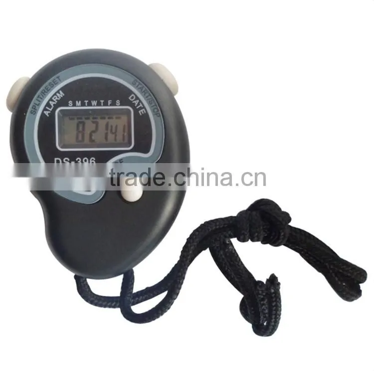 China Supplier Fashion Plastic Button Battery Professional Stopwatch