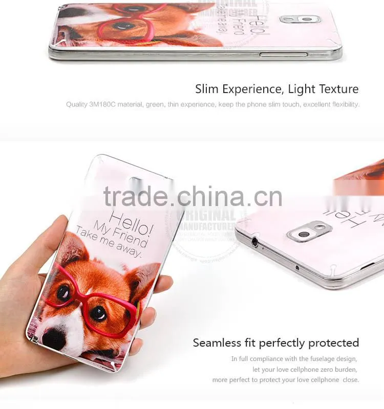 New arrival !!! Cartoon vinyl skin sticker for iphone 5c cover
