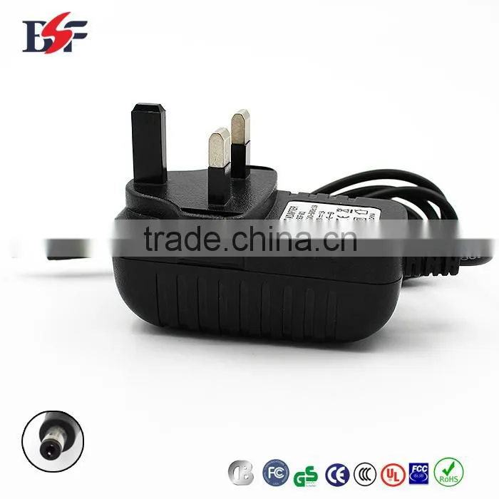 AC DC 9v1a power adapter UL FCC ROHS CE GB
