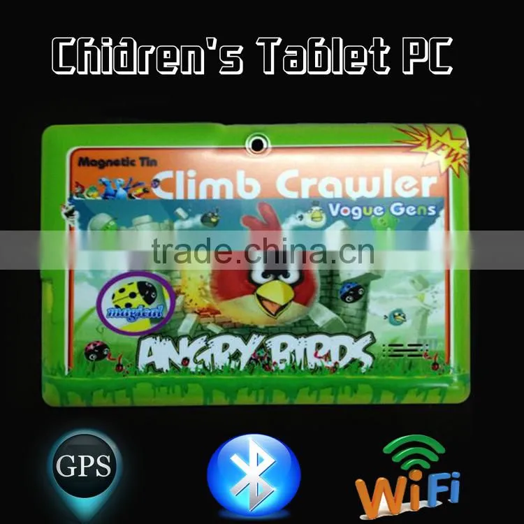 7 Inch Dual Core Android 4.4 Kids Tablet PC with Bluetooth GPS and WIFI