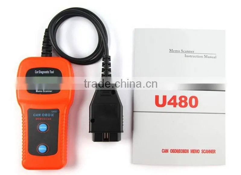 New Original Xtool U480 OBD2 OBDII Scanner Fault Code Reader free shipment