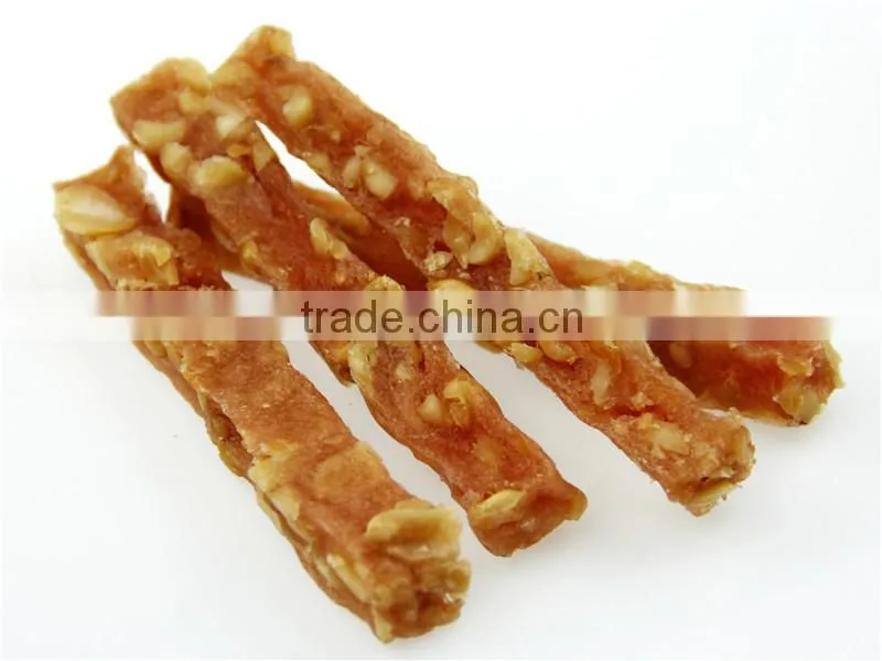 wholesale natural dry rabbit and kiwi bit pet dog Snack