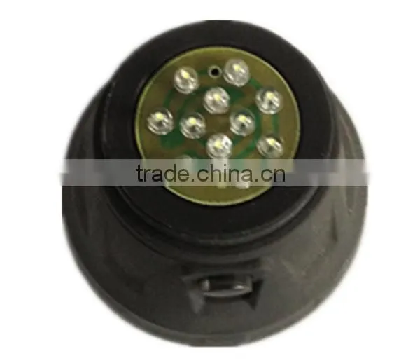 82046#black plastic lantern outdoor led lamp