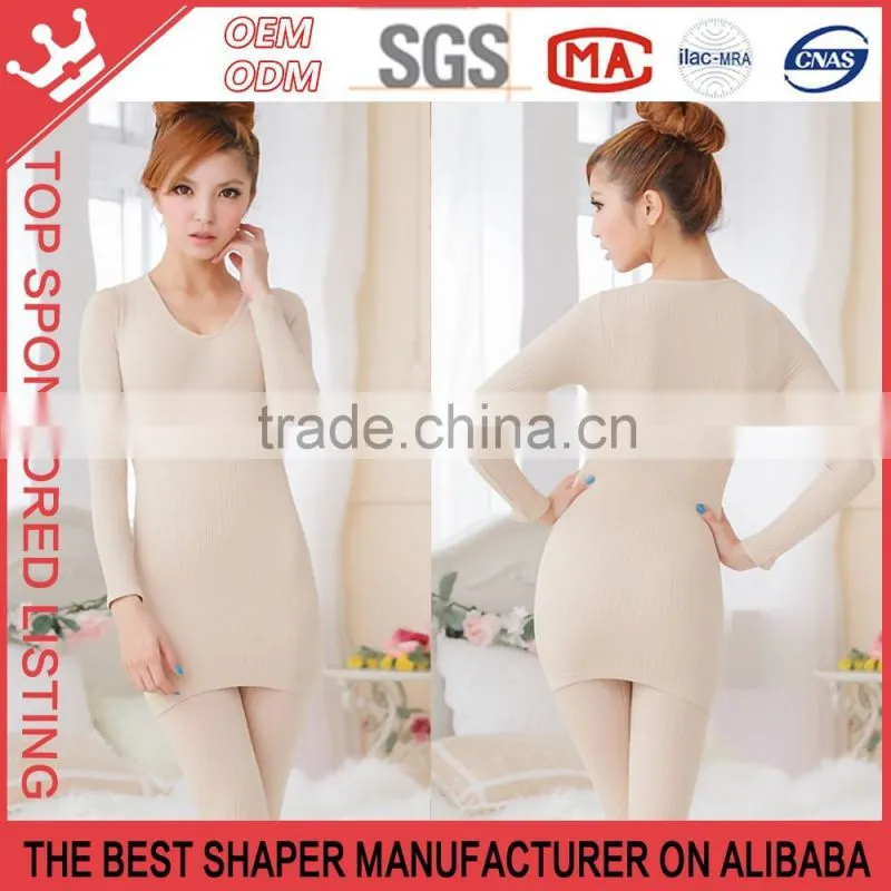 2016 News Women's Winter Thermal Body Suit Heattech Knitted Suit