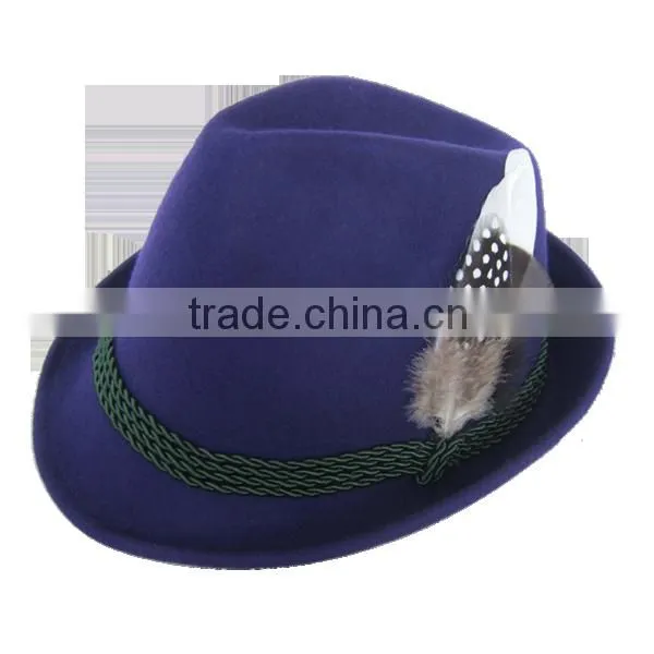 Wool felt trilby hat Children Hats