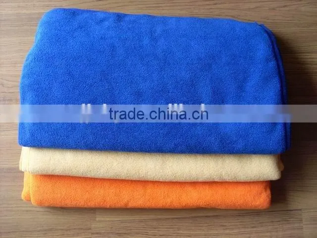 Super absorbent and soft microfiber cleaning cloth/microfiber towel sport
