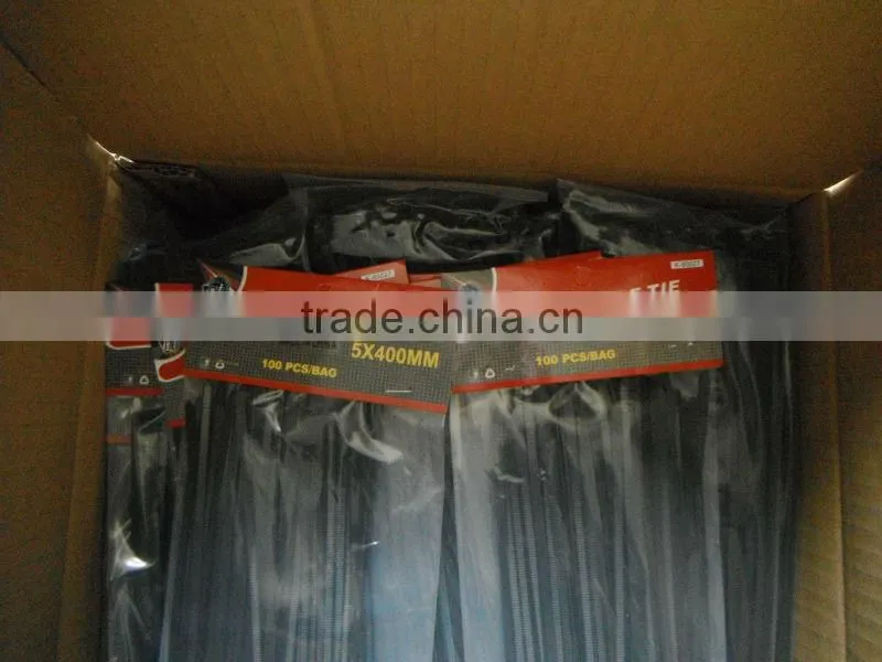 acidproof self-locking 5*250 Nylon 66 nylon Cable Ties (UL CE RoHs certificate)