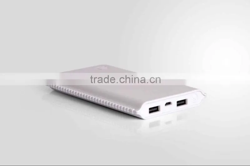 smart phone charger gift dual USB charger double power battery 18650 battery 10000mah