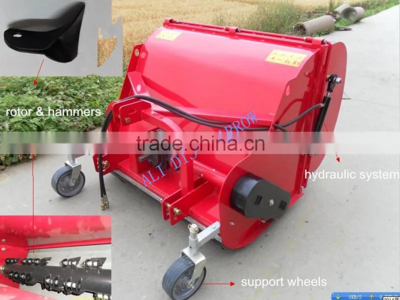 Dual Mountable 4WD Tractor PTO Mowers