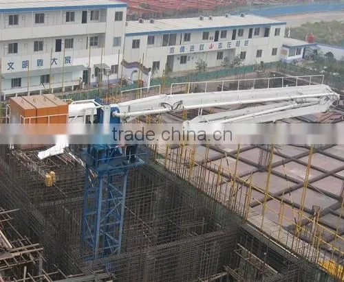 Concrete Placing Boom Floor Climbing Type Elevator Well Shaft Climbing Type / Spider concrete placing boom for sale