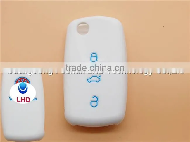Silicone Car Key Cover For Colorful Key Fob silicone holder Replacement Case