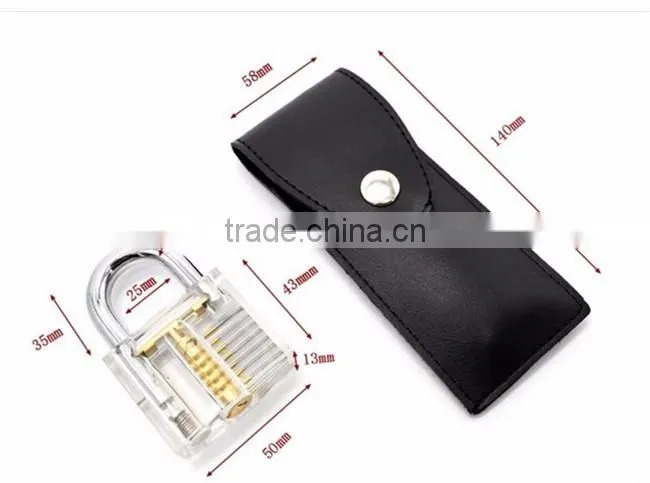 New Goso 15 pieces locksmith tool for car lock picking tools set