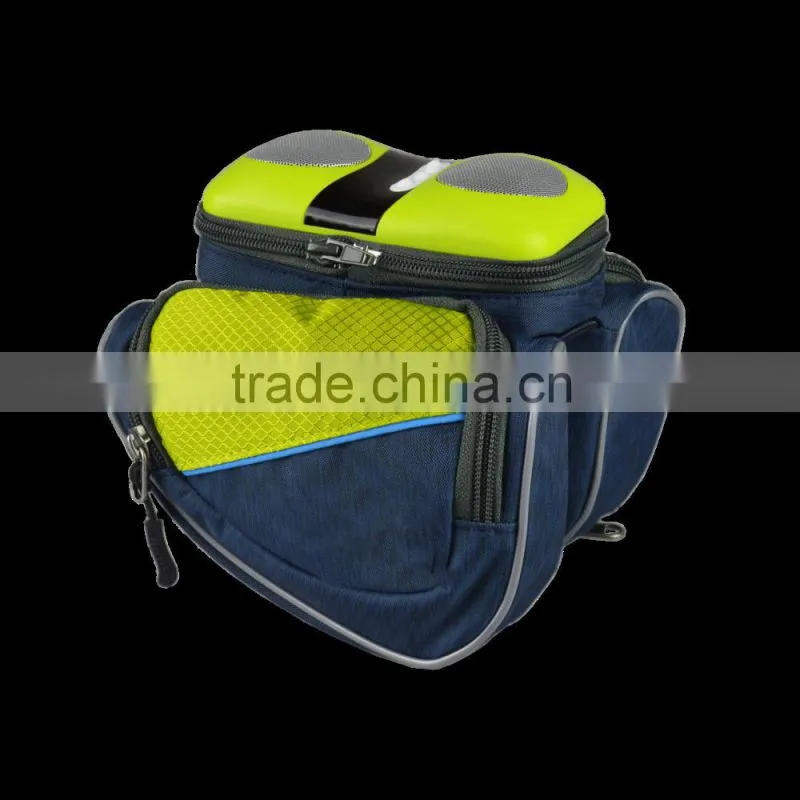 Travel bicycle bag with built-in speaker/bike speaker box