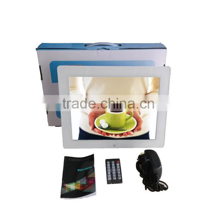 12 inch battery operated LCD panel electronic digital photo frames