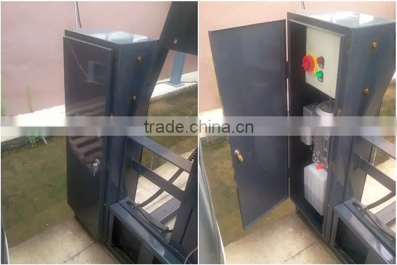 tilting parking lift machinery