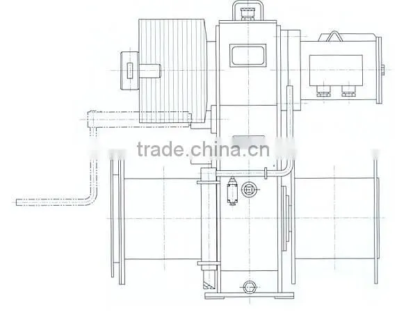 Electric boat winch HMW50