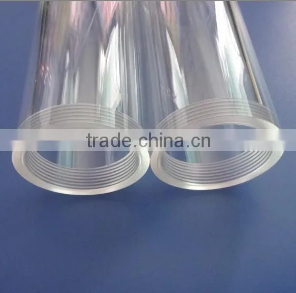 China manufacturer packaging tube clear plastic tube