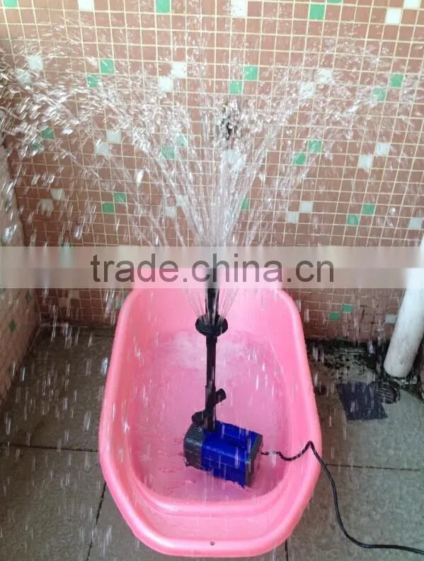 2015 high pressure 60W ABS Plastic aquaculture water pump
