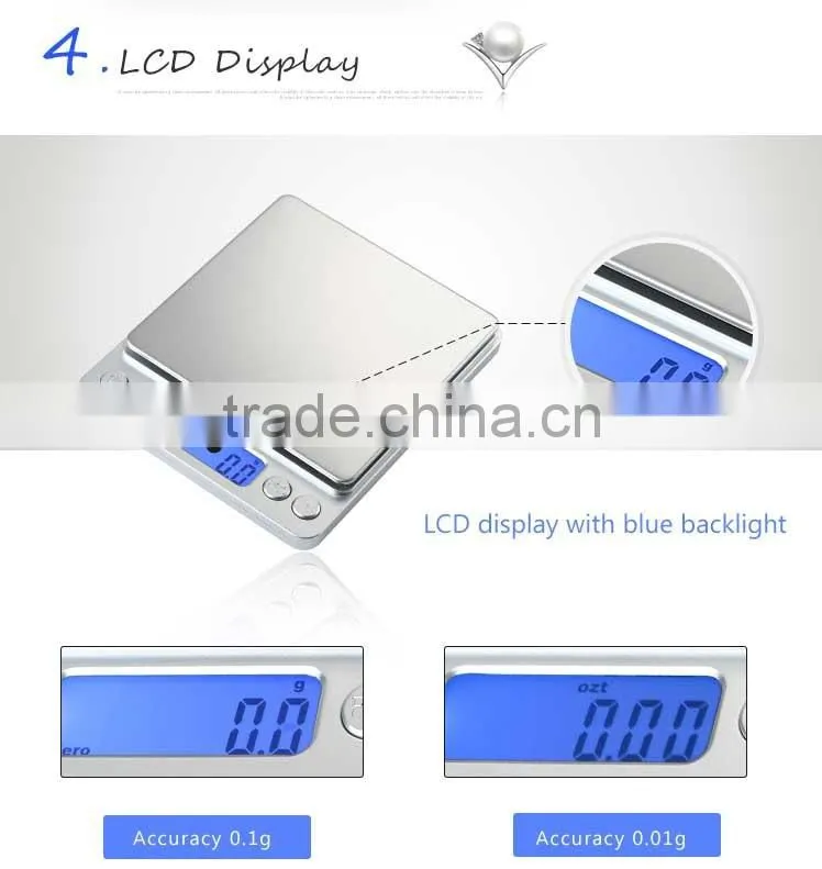 Professional Mini Electronic Digital Jewelry Scale
