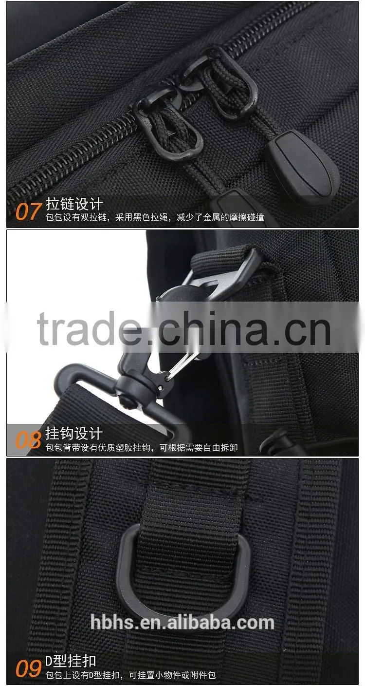 Military waterproof handbag for mens outdoor sport bag
