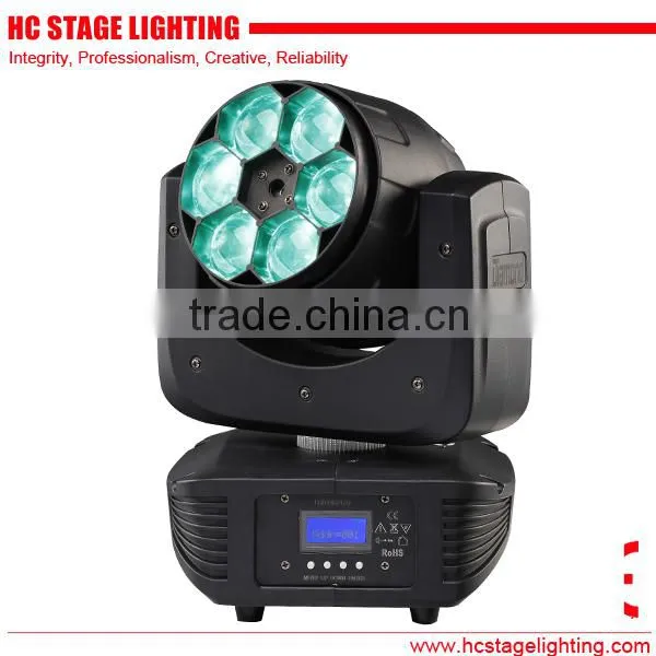 2015 Hot new product 6X15w rgbw BEE EYE led moving head light