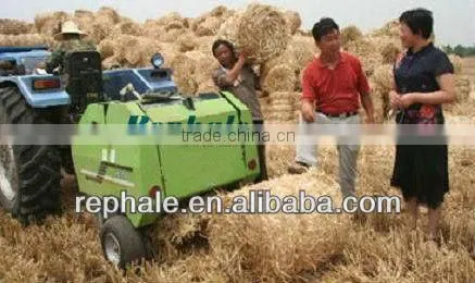 Automatic Round Shape Wheat Straw Baler