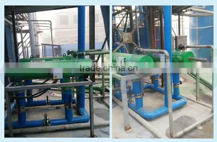 Horizontal high flow automatic self cleaning irrigation screen filter