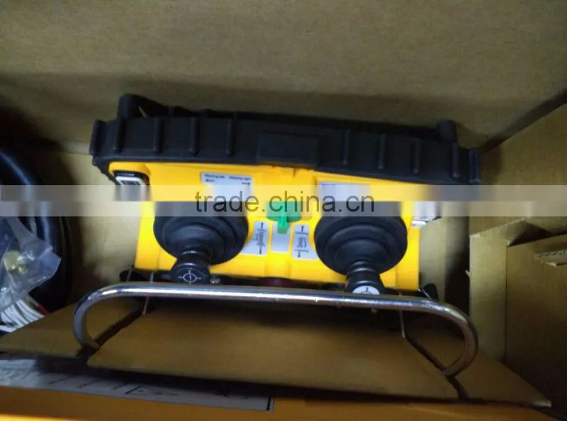 F24-60 industrial wireless remote joystick controller for tower crane