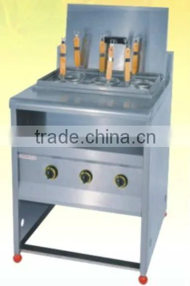 Six Head Gas Pasta Cooker