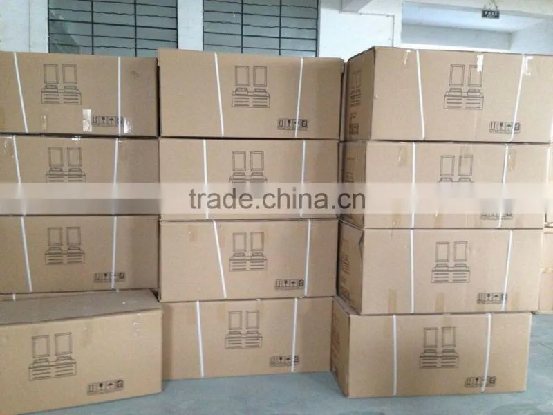 2015 hot selling solid wood hotel corner bathroom vanity, hotel bathroom furniture