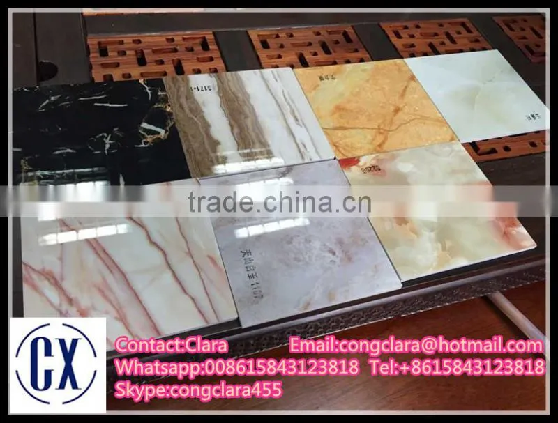PVC marble panel PVC UV sheet marble board