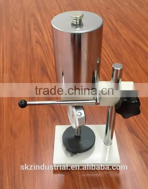 Shore rubber durometer hardness tester