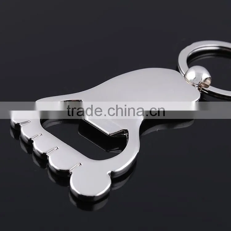 wholesale blank metal bottle opener keychain