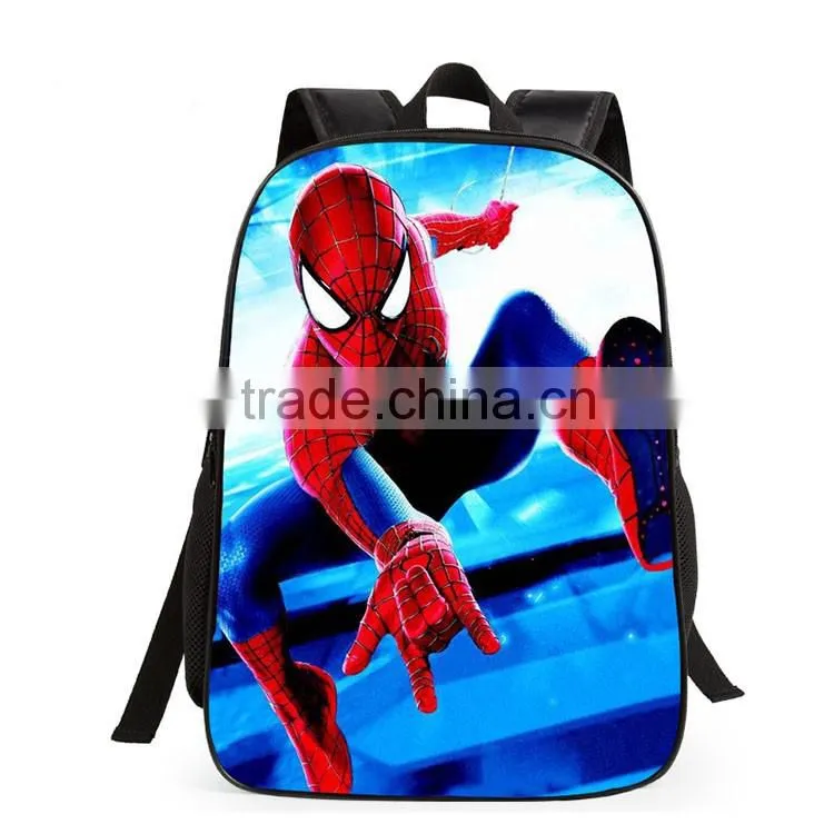 Stock offer cartoon picture school bag, new fashion cartoon school bag/ frozen school bag
