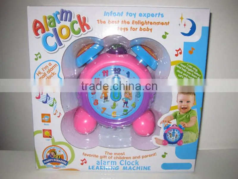 Baby Toys Educational B/O Alarm Clock Learning Machine