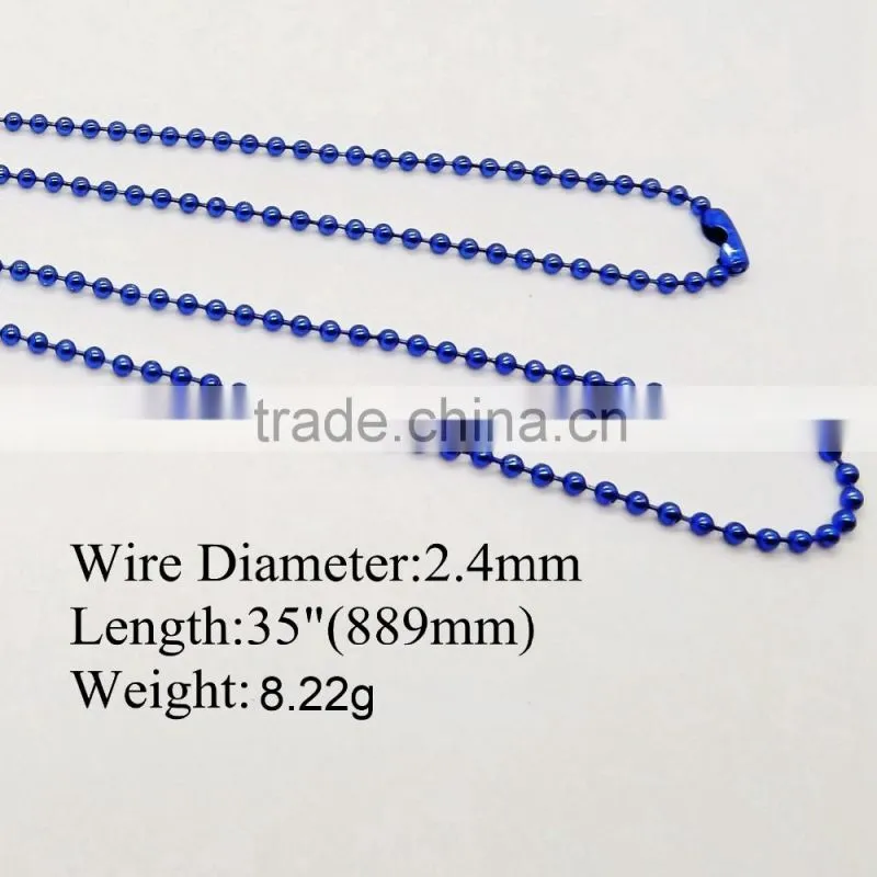 Fancy Electroplating Metal Neck Chain