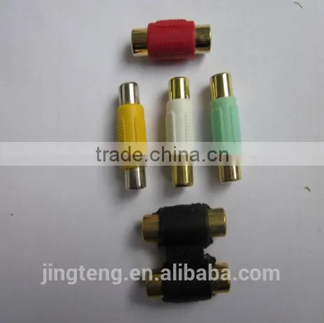 RCA Female to RCA Female Connector hot export product