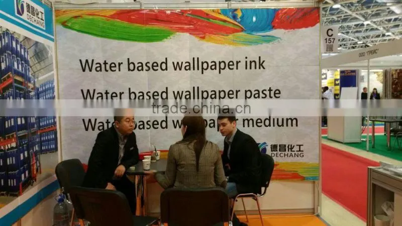China supplier super black water based pigment ink dye ink for wallpaper