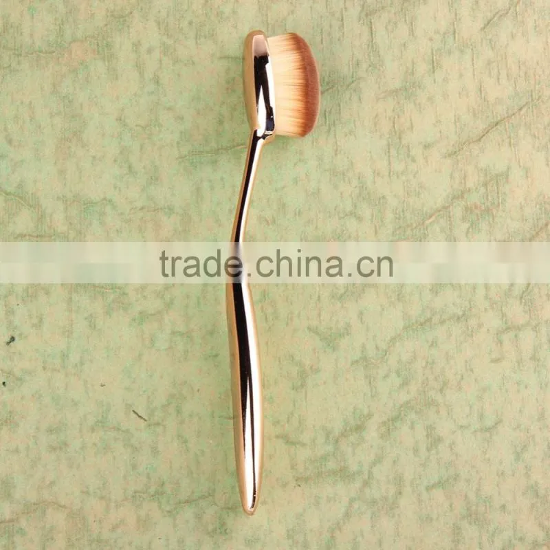 Personalized oval make up makeup brush set free sample