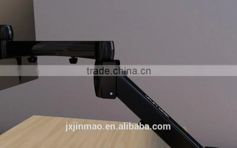 Flexible Desk Clamp Mount LCD Free Standing Office Stand Desk Clamp LCD Mount