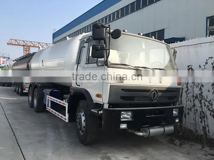 Quality 100% guaranteed customized for export 6x4 Dongfeng 25.3m3 lpg dispenser tank truck