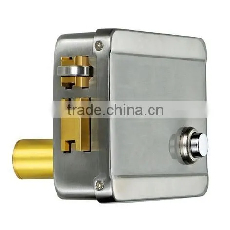 Stainless Steel remote door lock with single connected cylinder
