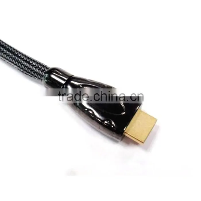 Screw lock HDMI cable male connector to Right angle HDMI Cable for panel mount bracket use