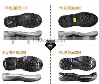 sexy acid resistant buffalo leather pu injection safety boots/boot for heavy work for construction