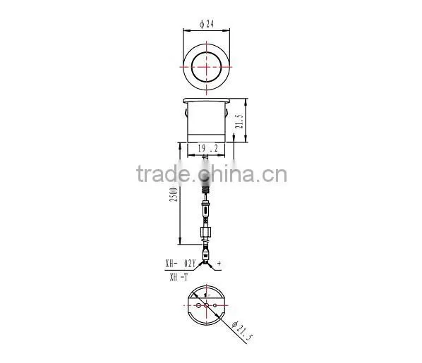 FBAUS2020 100Khz 24mm parking sensor assembled ultrasonic sensor (FBELE)