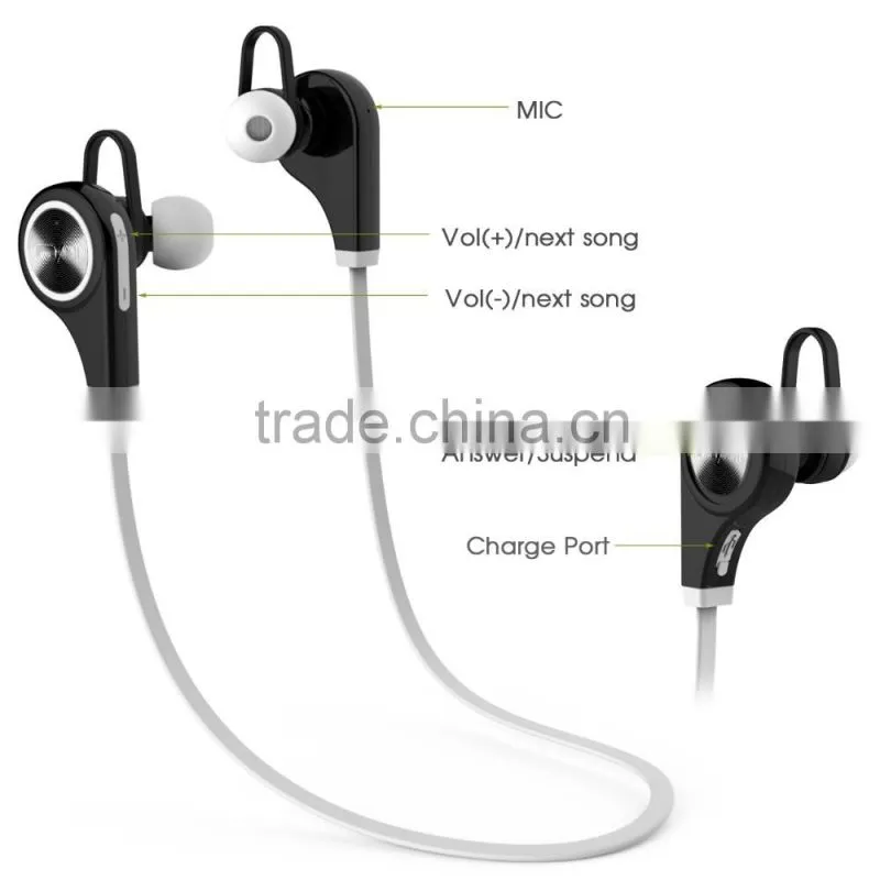 2016 Hot Selling OEM wireless stereo bluetooth headphone bluetooth headset
