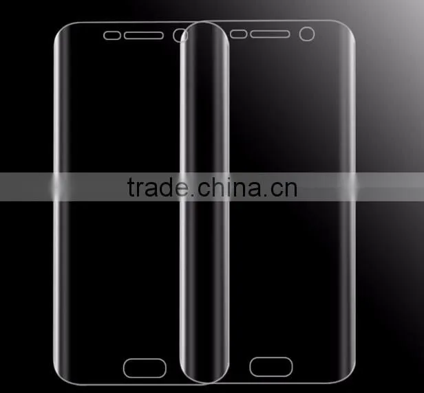 3D full curved transparent tempered glass screen protector for samsung galaxy s7