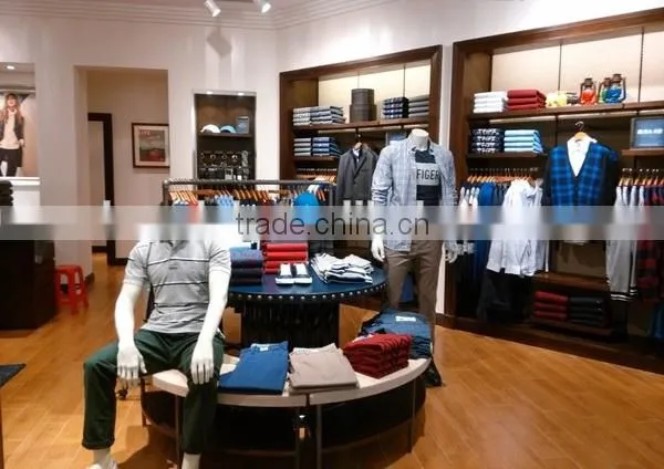 2 floor round cloth store display stands display racks for showroom