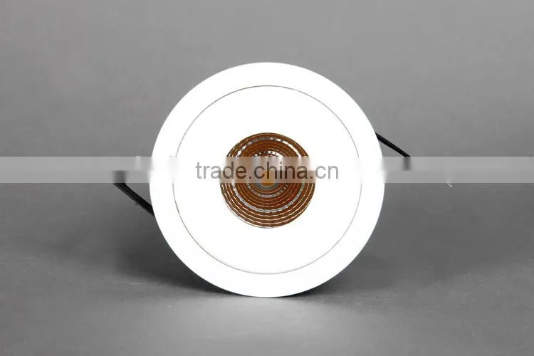 Aluminum die-casting heat sink 6w 9w 13w recessed cob led spot light