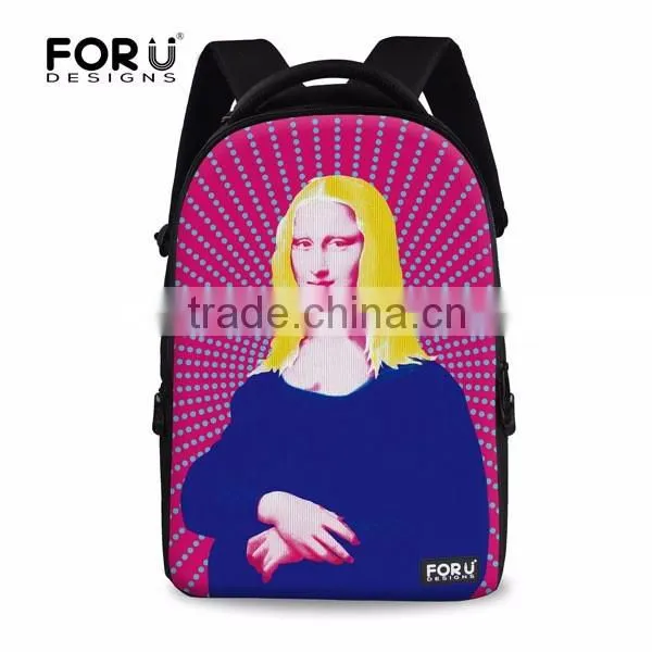 900D Mona Lisa Series Women Laptop Bag,Laptop Backpack,Laptop Bag